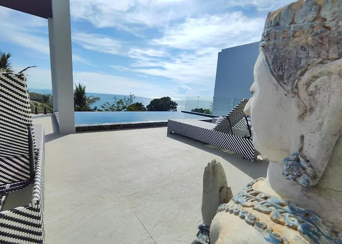 Villa Bianca, Piscine Privee A Debordement Vue Mer!