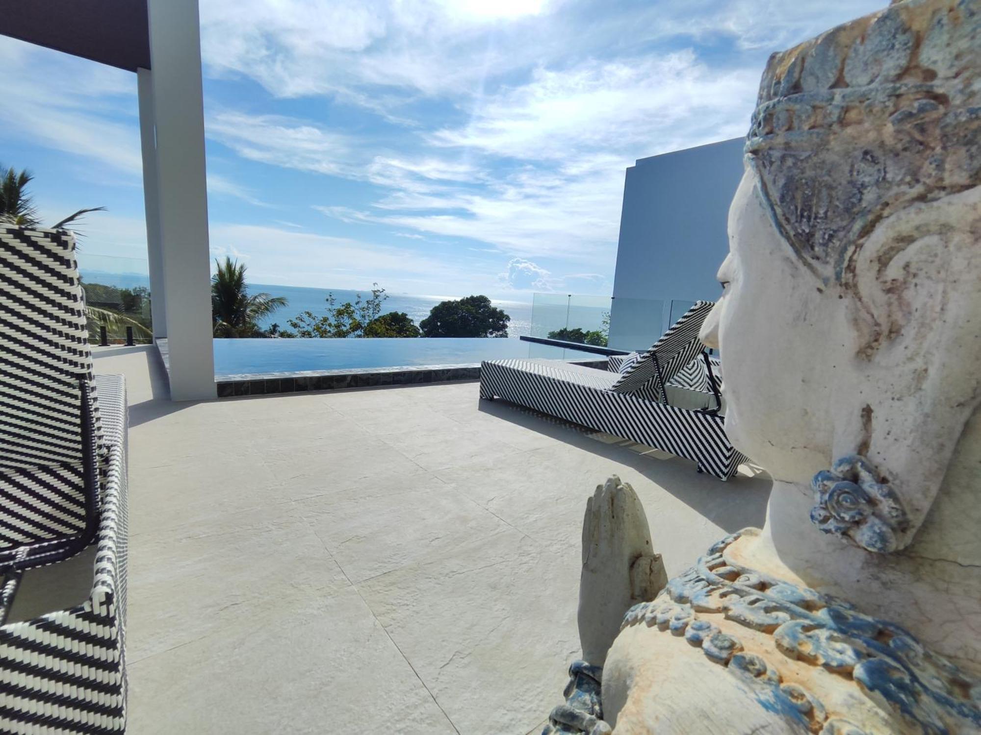 別墅 Bianca, Piscine Privee A Debordement Vue Mer! *